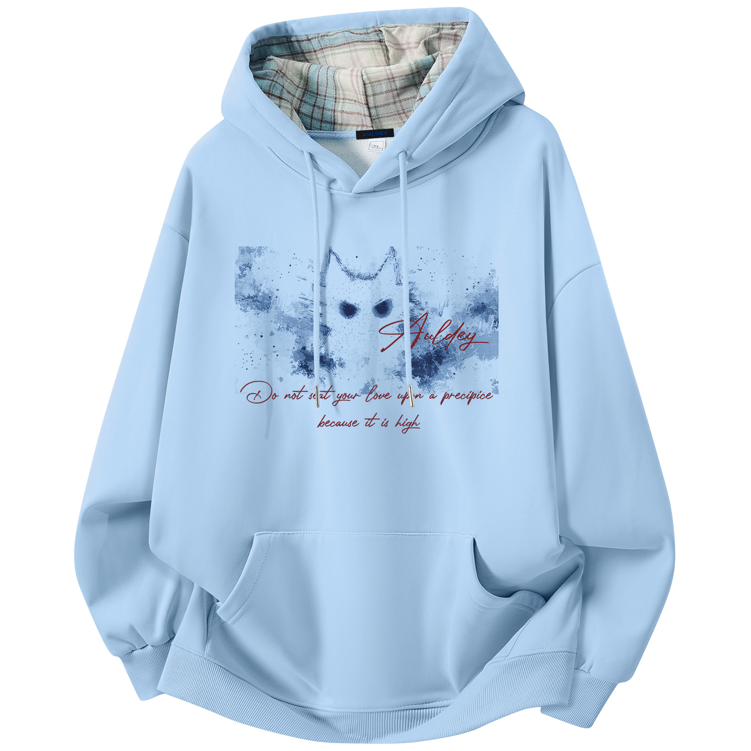 

Толстовка Unisex Hooded Thickened Heavyweight AULDEY, sky синий