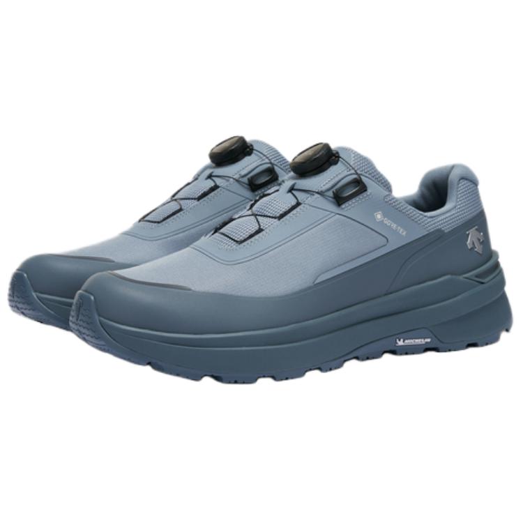 Двухцветные низкие кеды мужские casual DESCENTE, Bk-Tap Shoe — фото 4