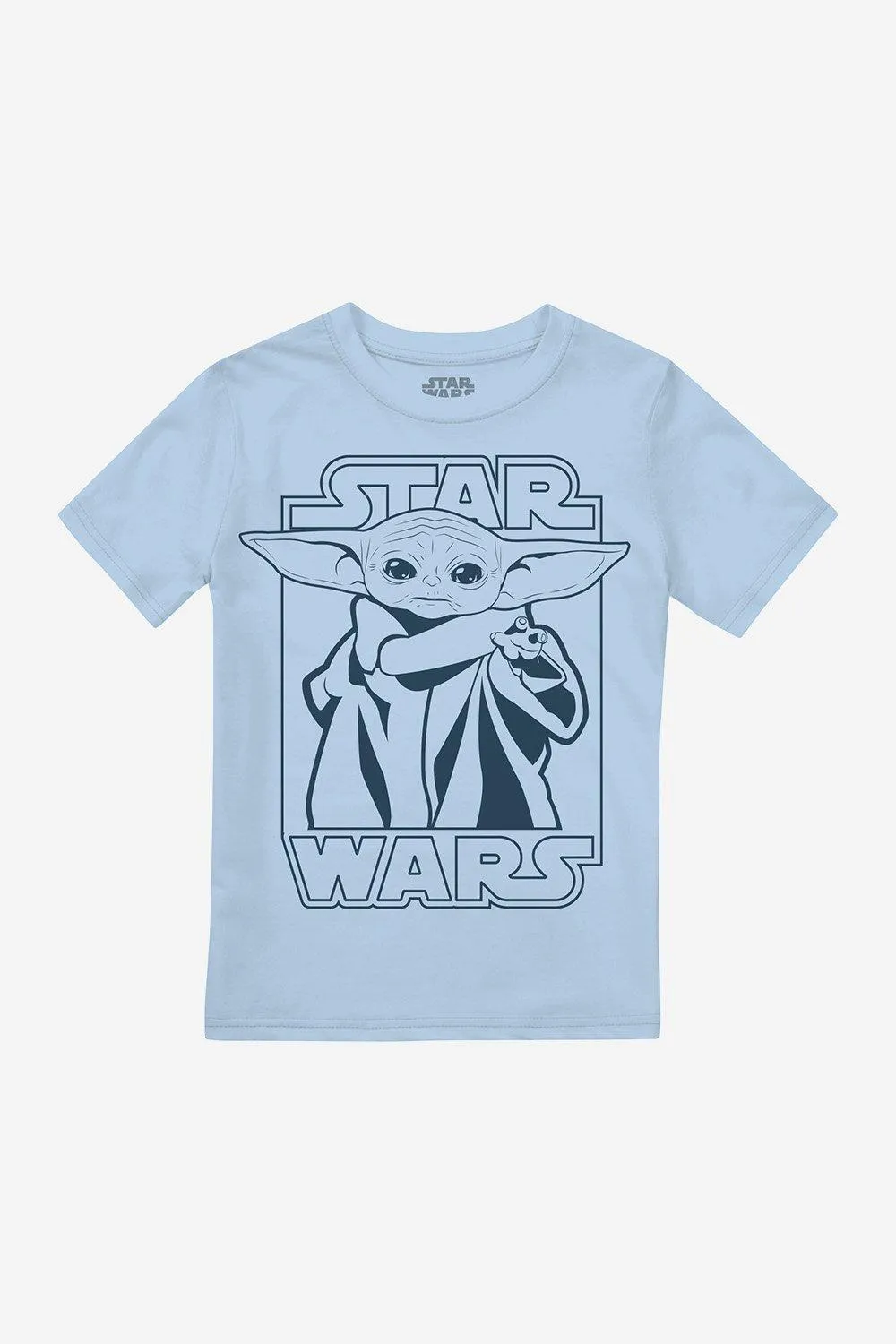 

Футболка Mandalorian The Child Force для мальчиков Star Wars, синий