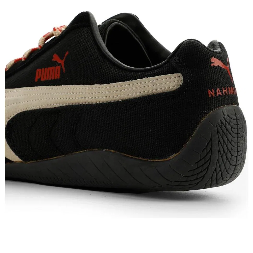 Кроссовки PUMA x NAHMIAS Speedcat 'PUMA Black Canvas Candy Apple' 407189-02, черный — фото 4