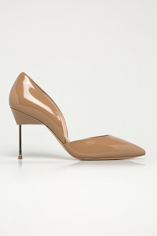 

Кожаные каблуки Kurt Geiger London, бежевый