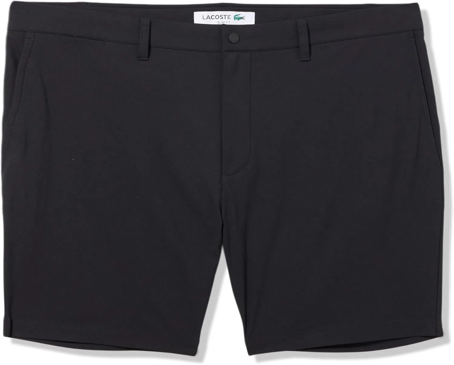 Шорты активные Lacoste Slim Fit Stretch, черный
