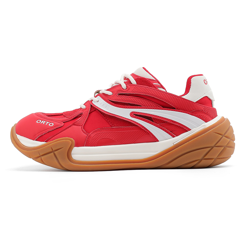 

V05 Женские низкие кеды унисекс красные, цвет Red[Women's]