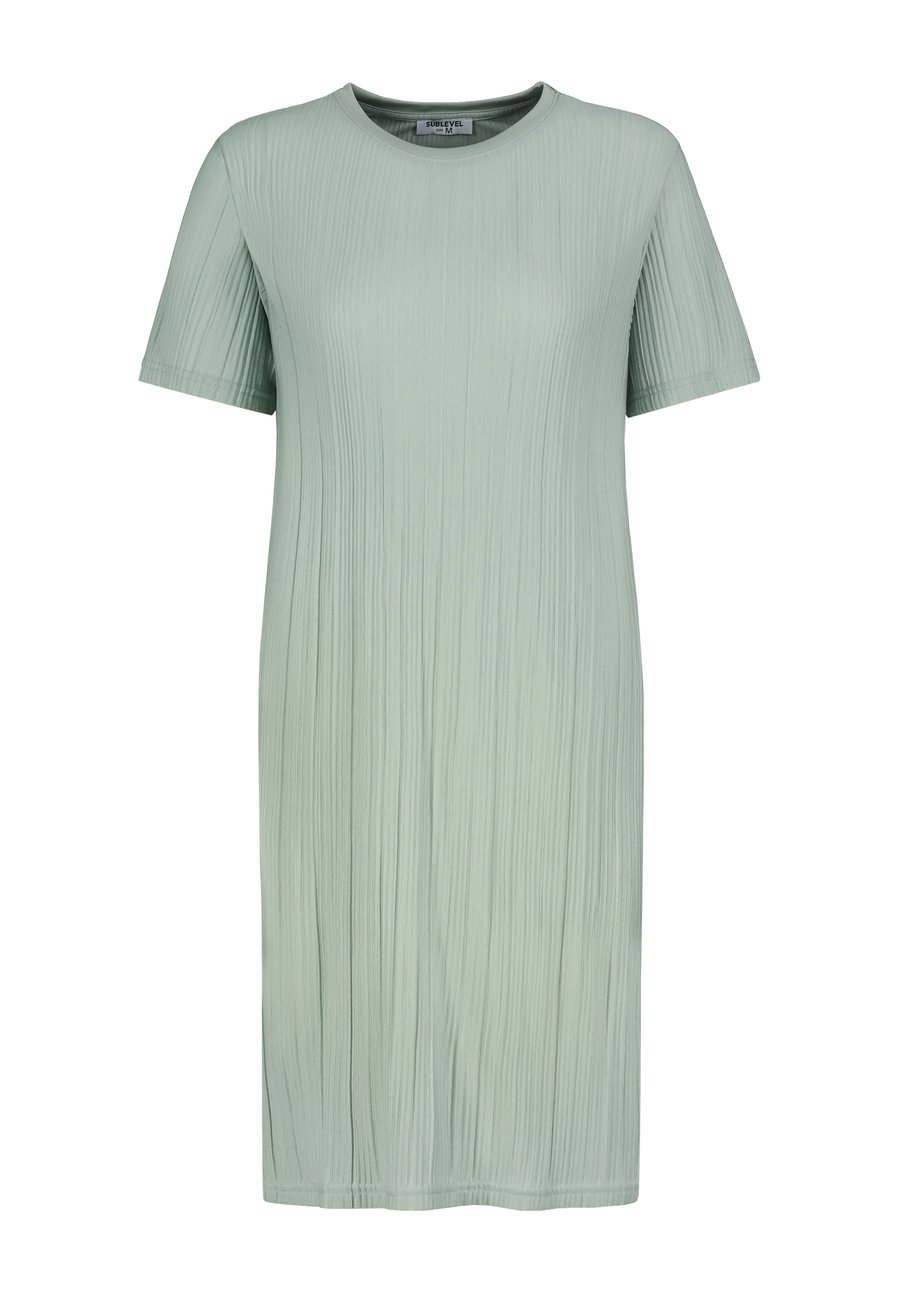

Платье Sublevel MIT KURZEM ÄRMEL UND RUNDHALS, Grün/Green