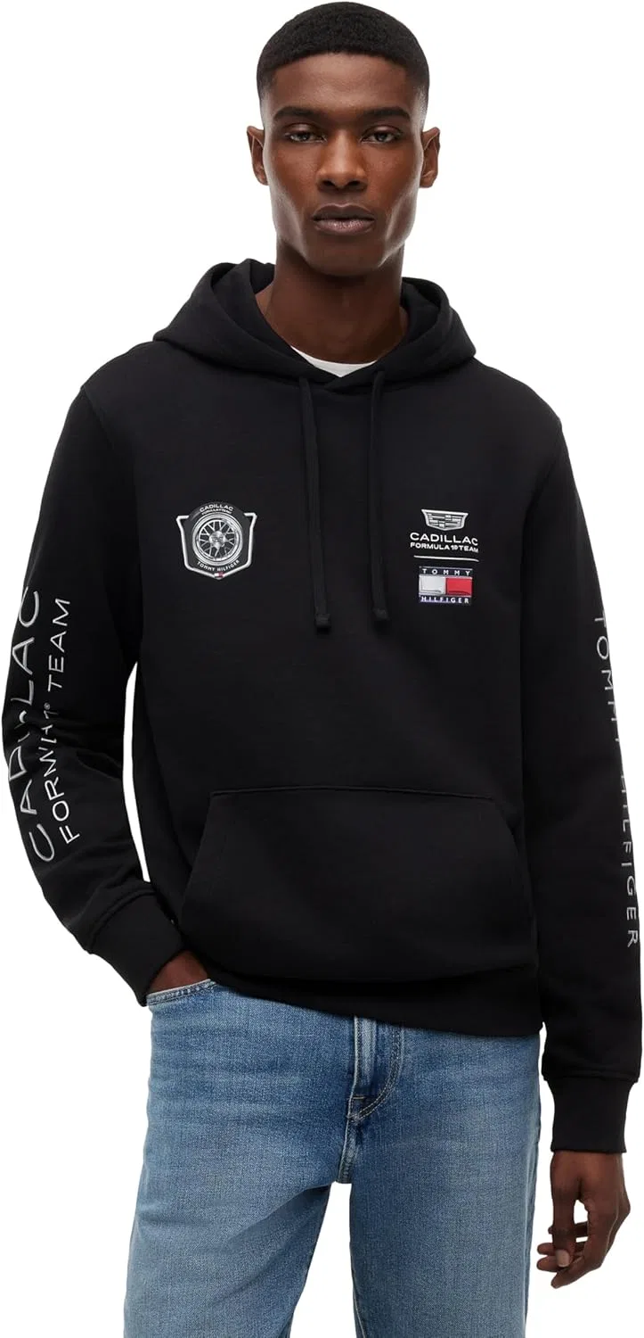 Мужская толстовка Tommy Hilfiger Formula 1 Tommy X Cadillac F1® Team Graphic Hoodie