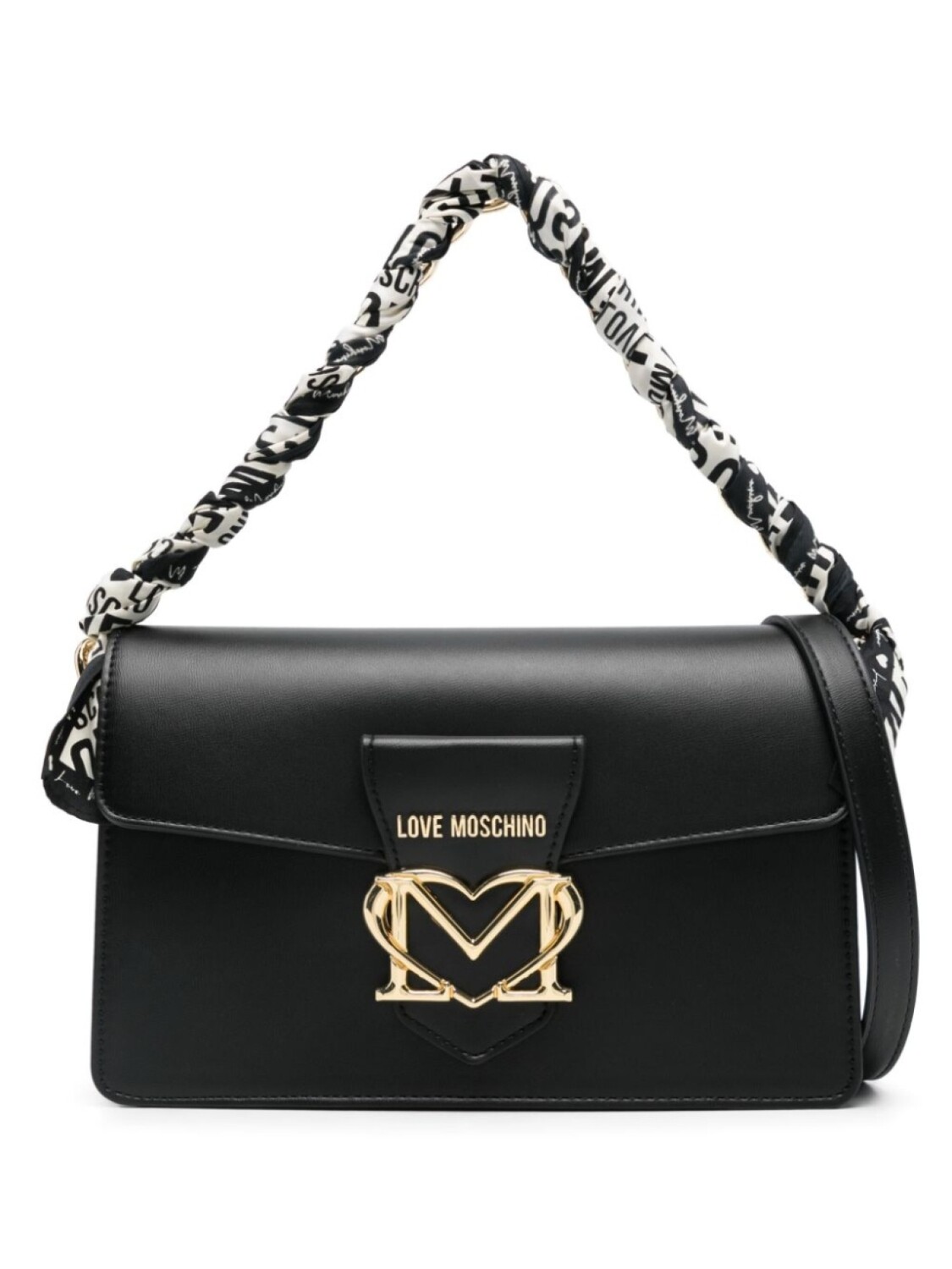 

Love Moschino сумка на плечо с логотипом, черный