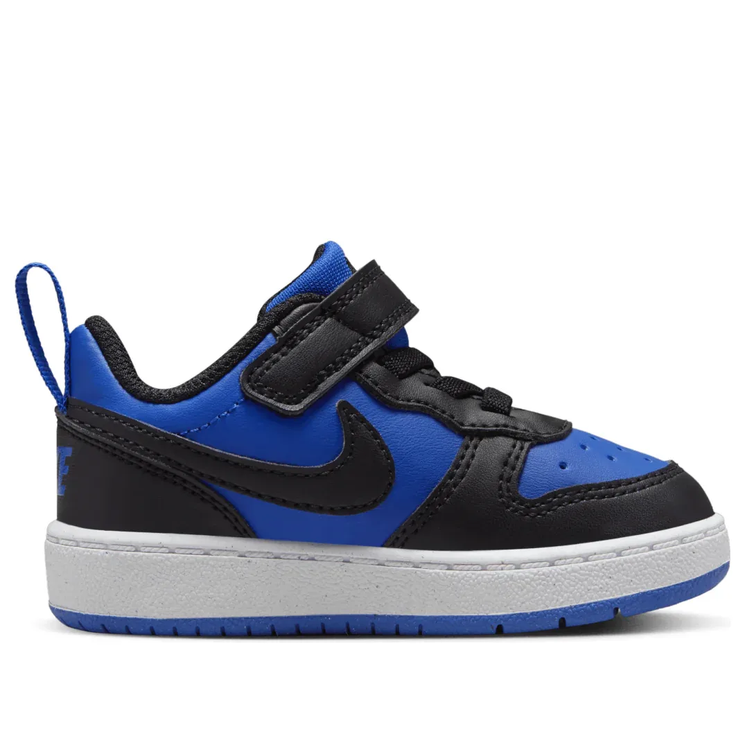 Кроссовки (TD) Nike Court Borough Low Recraft 'Game Royal White Black', синий — фото 2
