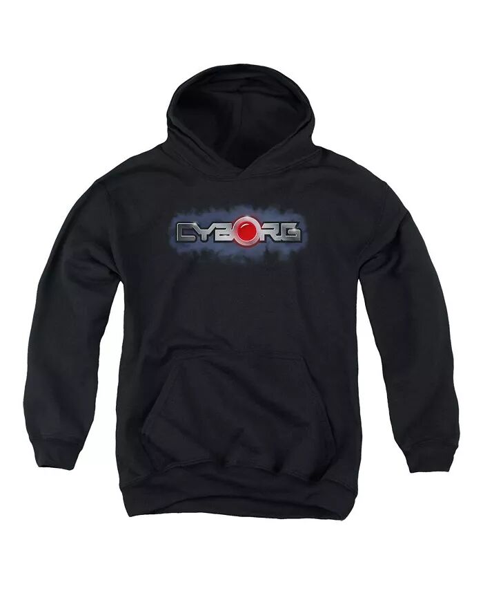

Толстовка с капюшоном Boys of America Youth Cyborg Title Pull Over Hoodie / Толстовка с капюшоном Justice League, черный