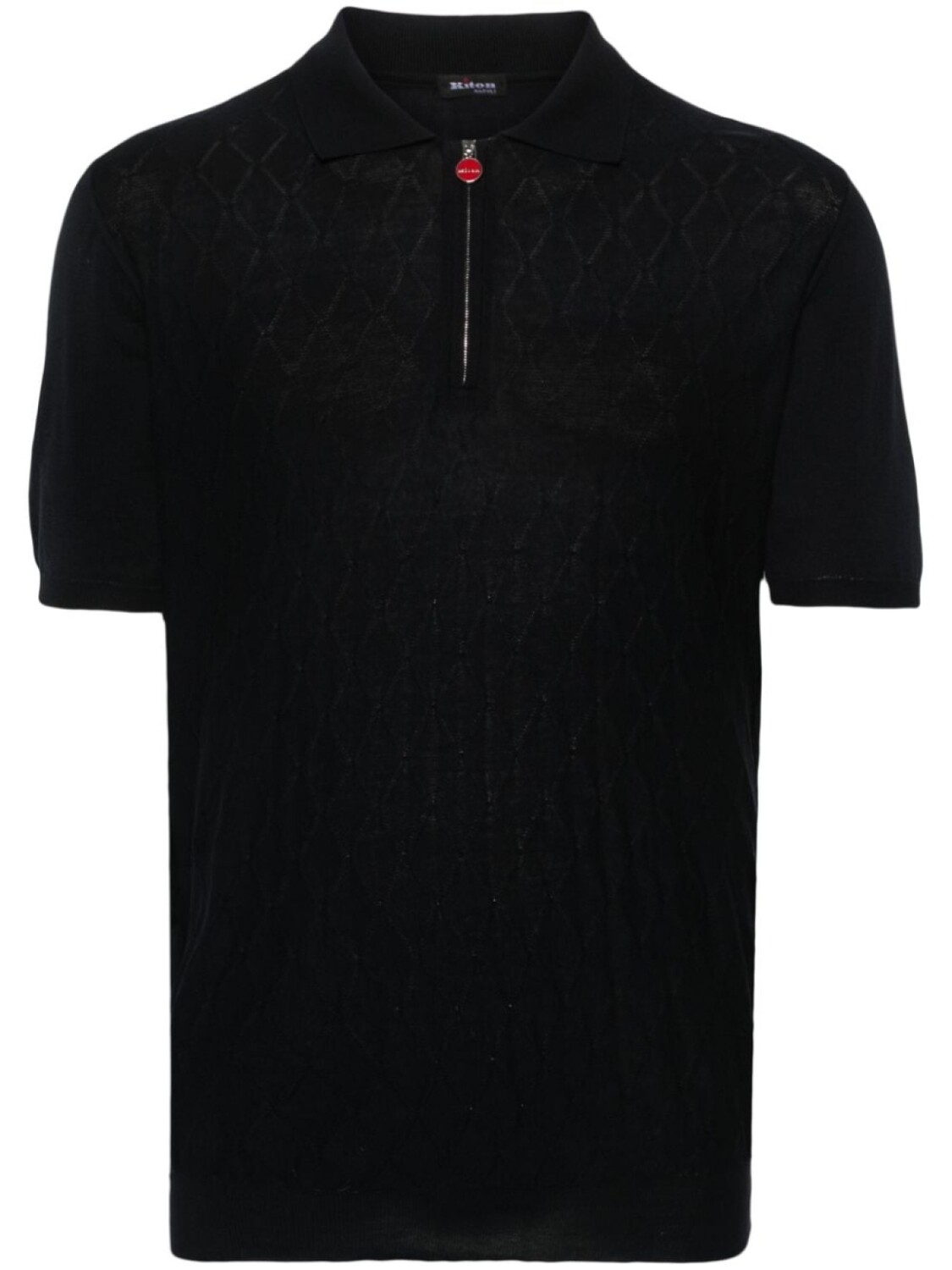 

Kiton трикотажная рубашка поло, синий
