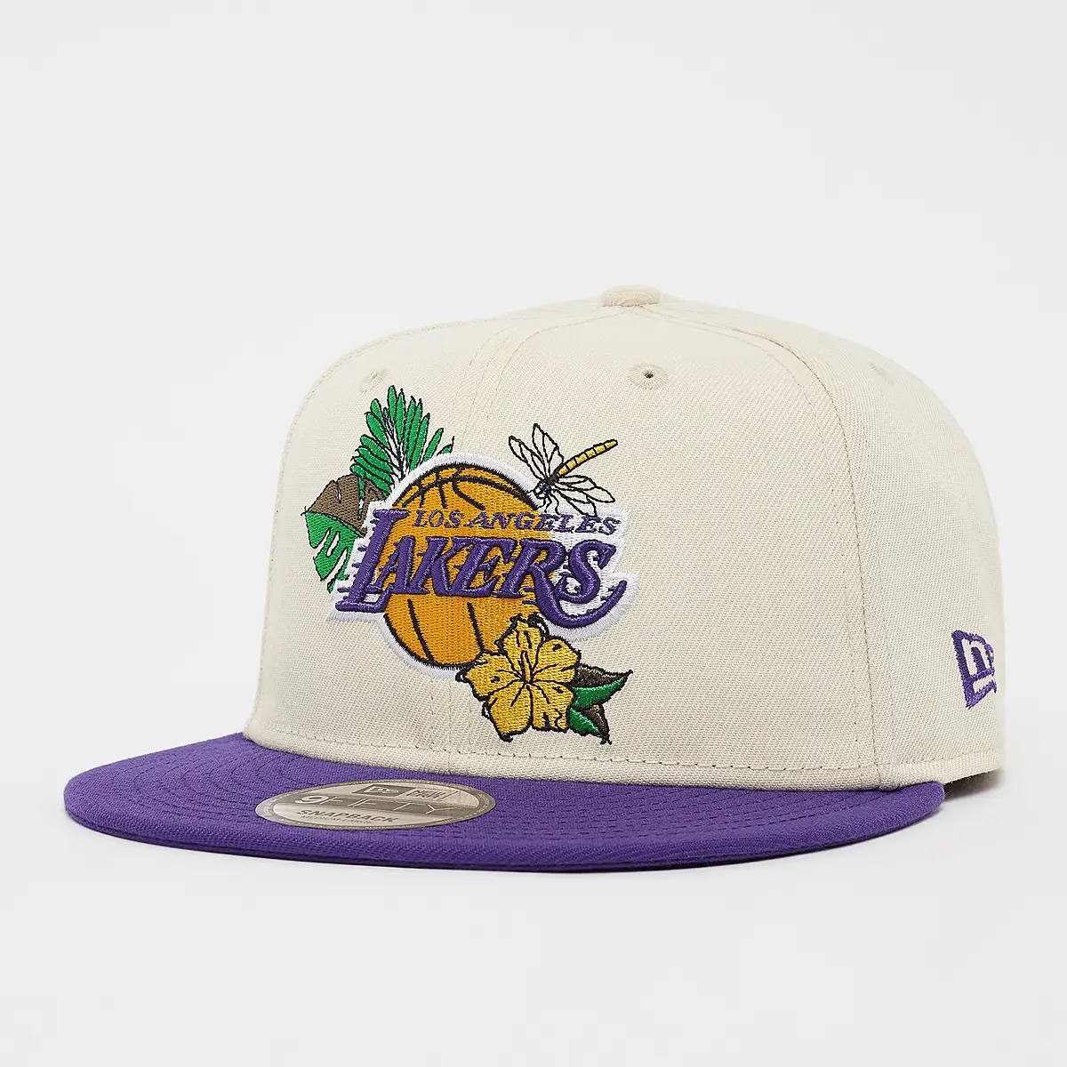 

Бейсболка New Era 9Fifty Floral NBA Los Angeles Lakers, бежевый/фиолетовый