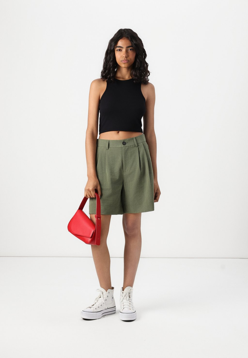 

Топ ONLBELIA CROP 2 PACK ONLY, черный