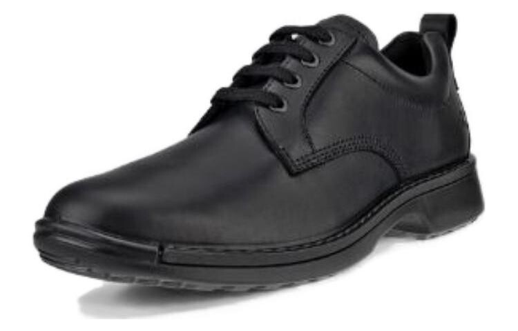 Мужские туфли Ecco Men's Casual Shoes Men Low-Top Black — фото 3