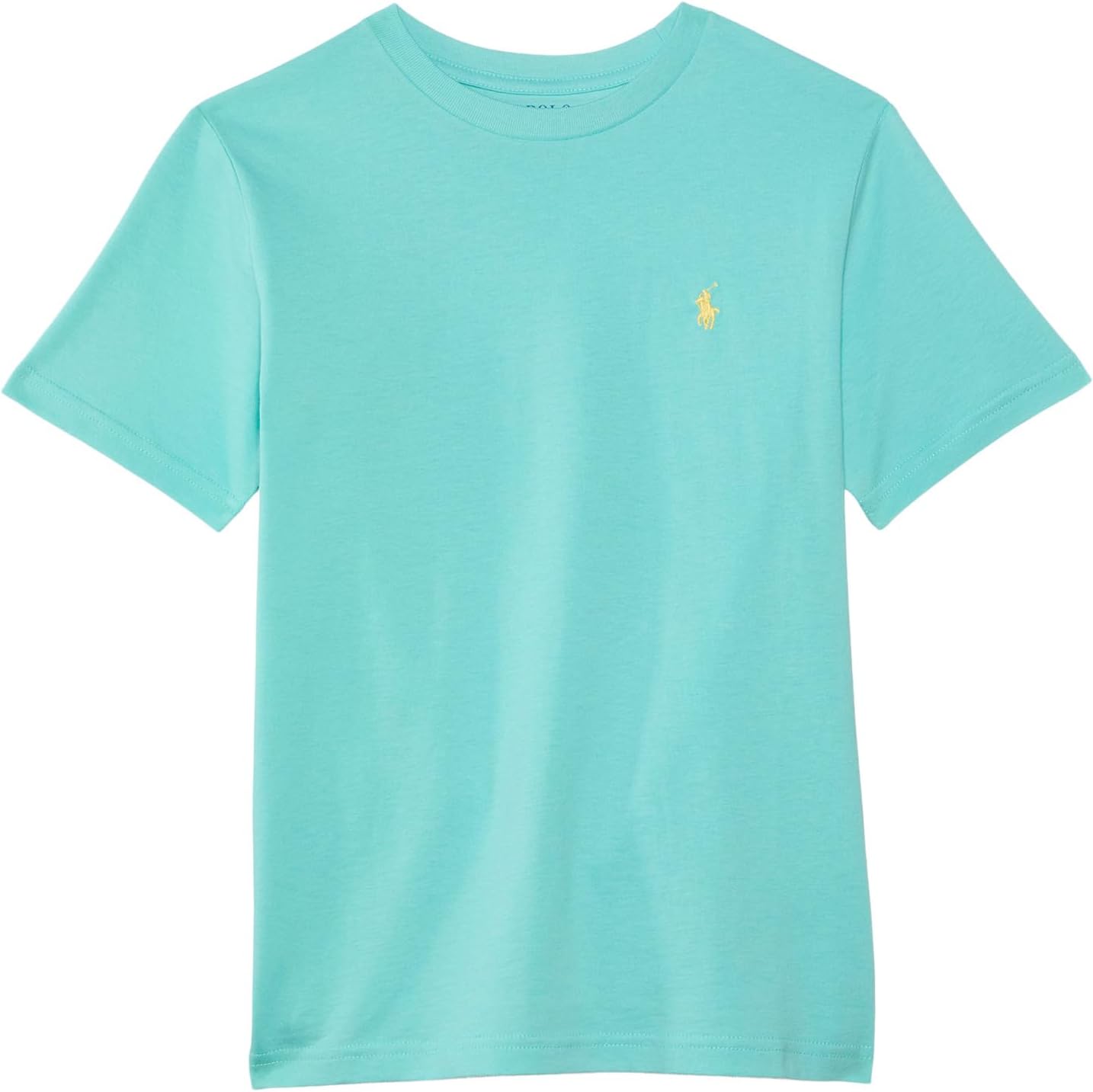 

Футболка Polo Ralph Lauren Kids Cotton Jersey Crew Neck Tee, цвет Parakeet