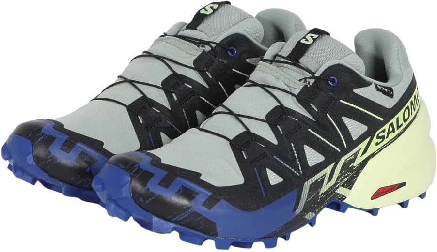 

Salomon мужские кроссовки Speedcross 6, Wrought Iron/Clematis Blue/Sharp Green