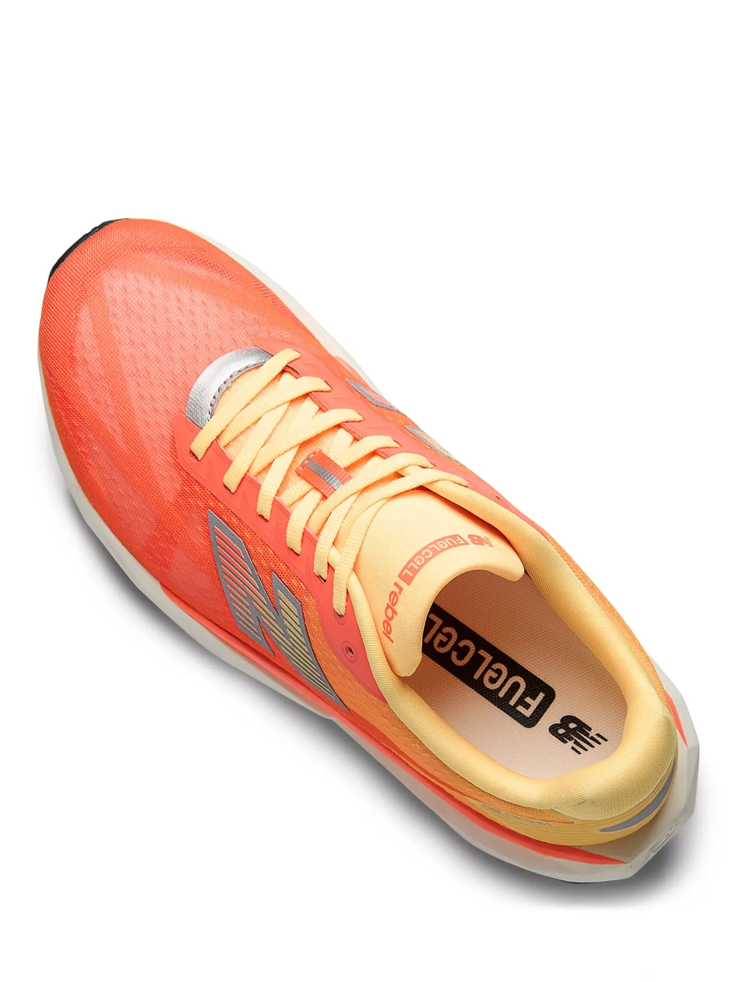 Мужские беговые кроссовки FuelCell Rebel v5, цвет Мандариновый New Balance — фото 4
