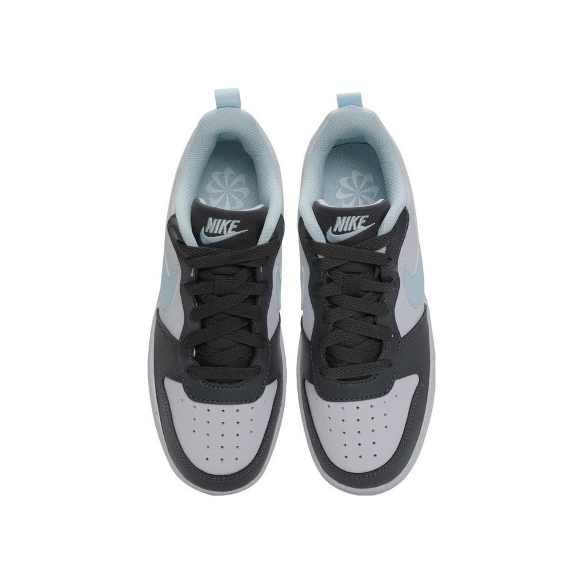 Nike Court Borough LOW детские повседневные кроссовки glacier blue — фото 4