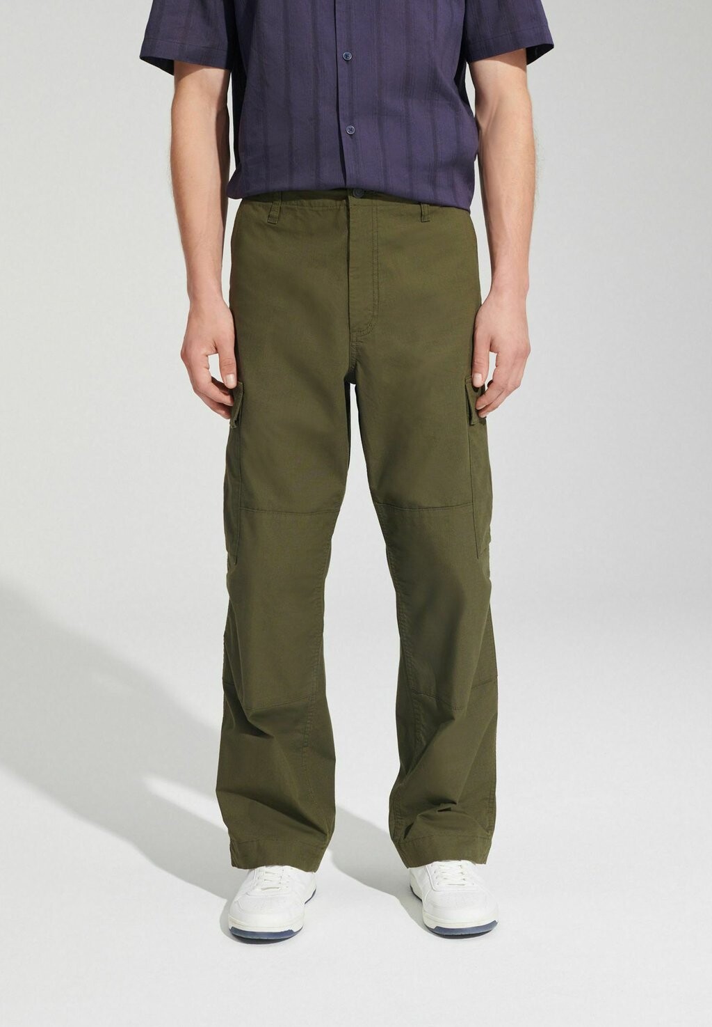 

Брюки-карго Ripstop Cargo Trousers Relaxed Fit Next, цвет khaki green