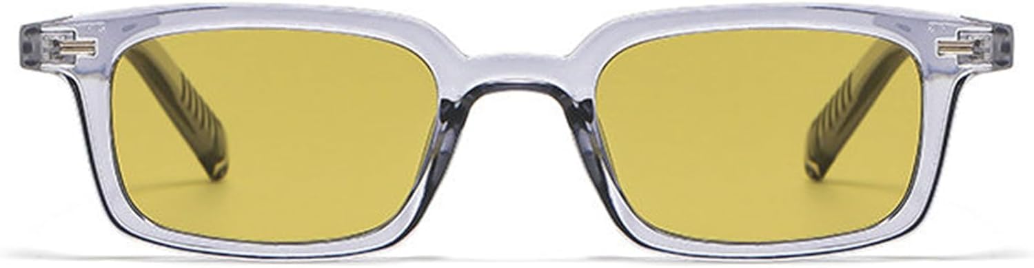 

Мужские солнцезащитные очки Willochra в винтажной прямоугольной оправе, модные ретро-очки синего цвета с квадратной оправой, роскошные солнцезащитные очки с защитой от УФ-излучения UV400 для женщин, C2