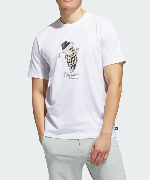 

Футболка классического кроя, Beyond the Course CHIP Adidas Golf, белый