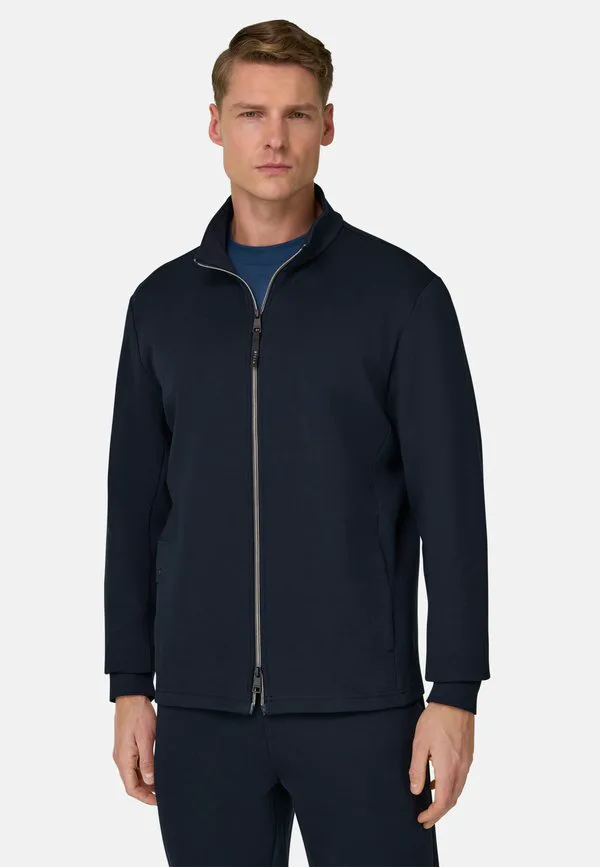 

Технологичный, легкий свитшот на молнии Boggi Milano, Navy Blue, Синий, Технологичный, легкий свитшот на молнии Boggi Milano, Navy Blue