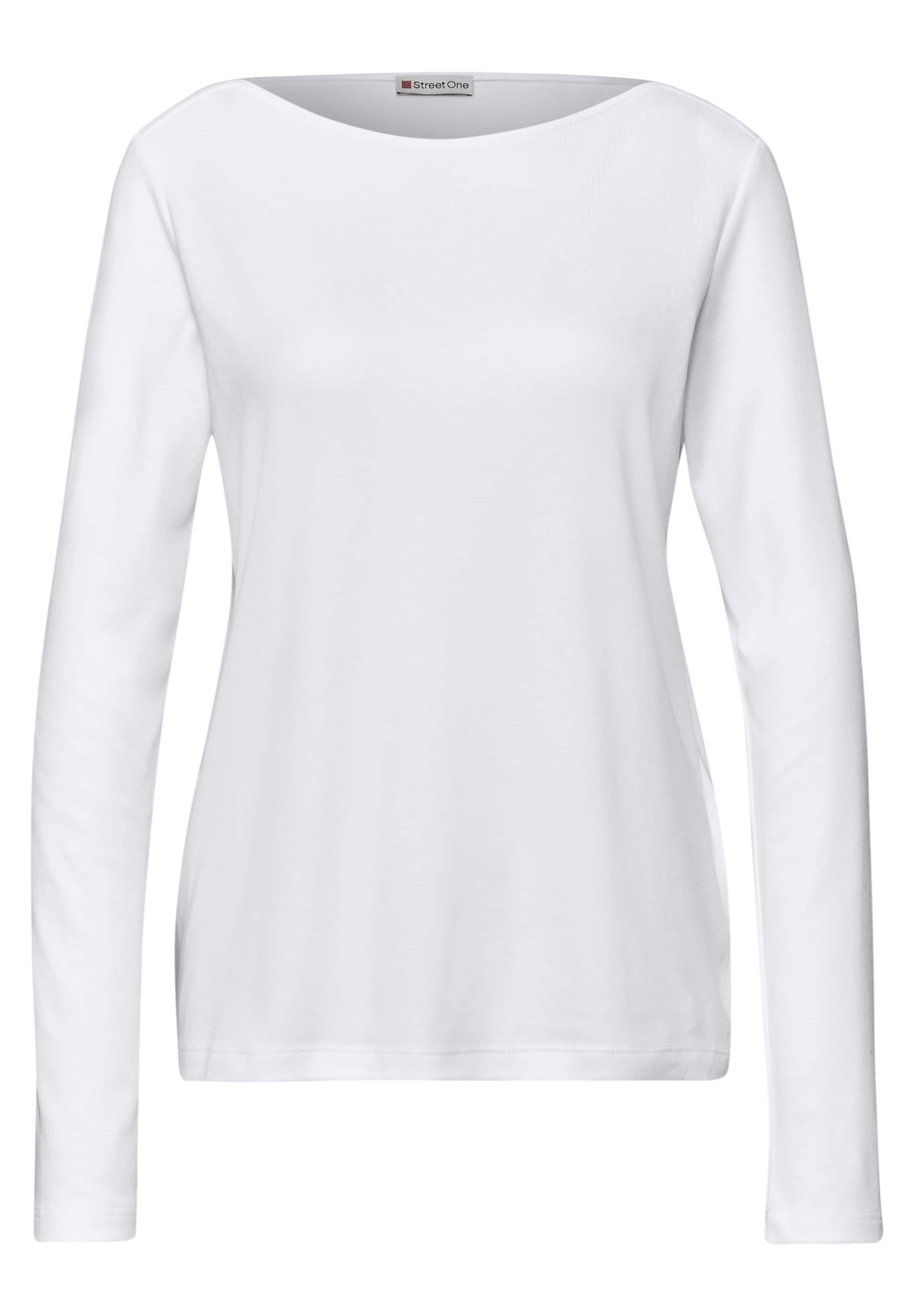 

STREET ONE Лонгслив в белом цвете