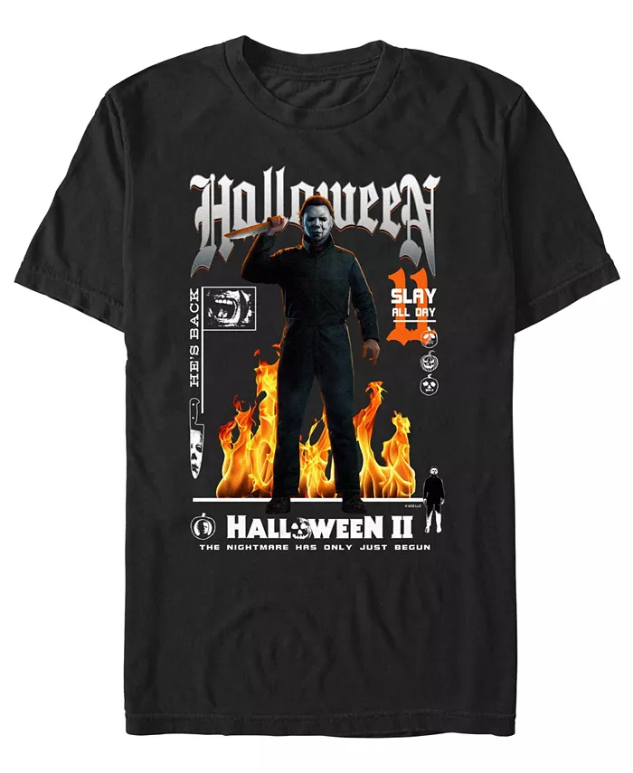 

Мужская футболка Halloween 2 с круглым вырезом Fifth Sun, черный