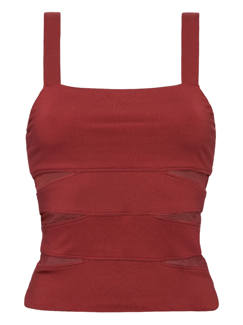 

Топ Morgan с сетчатой вставкой Eres, красный