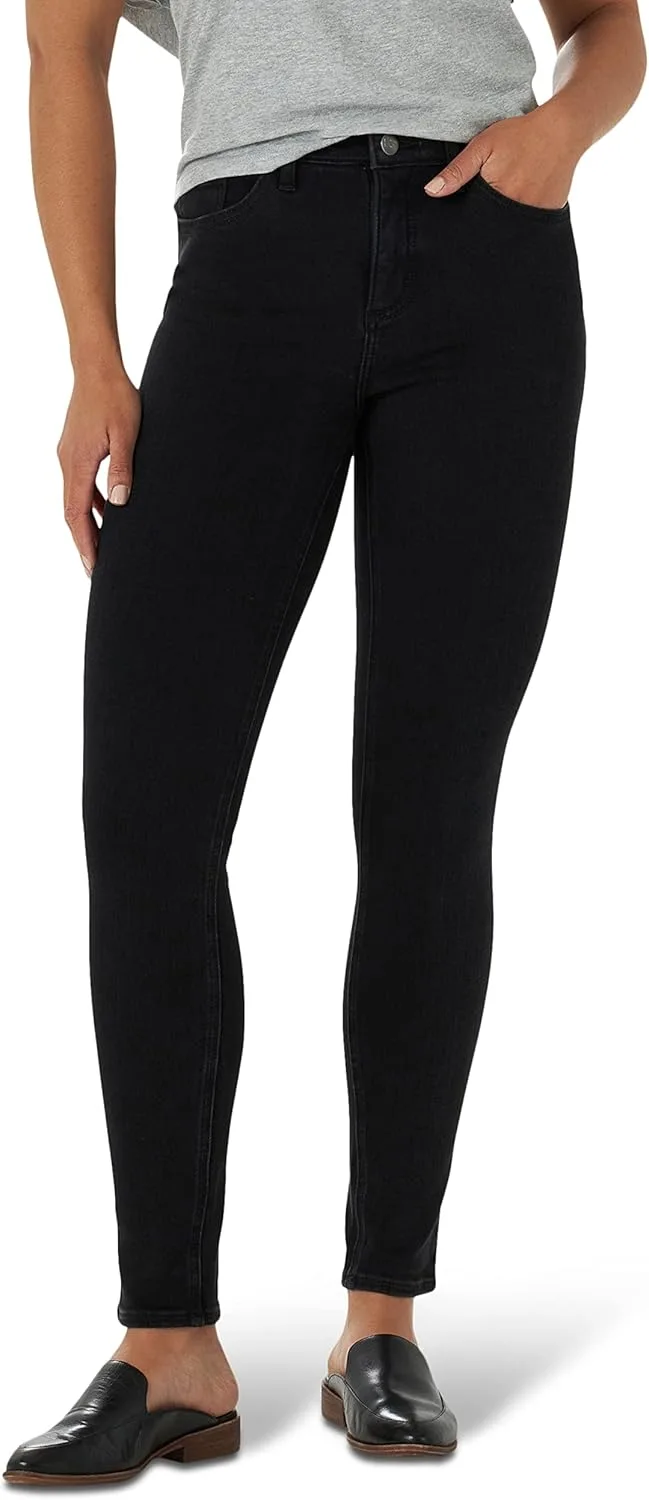 

Lee Женские джинсы Ultra Lux Mid-Rise Slim Fit Skinny