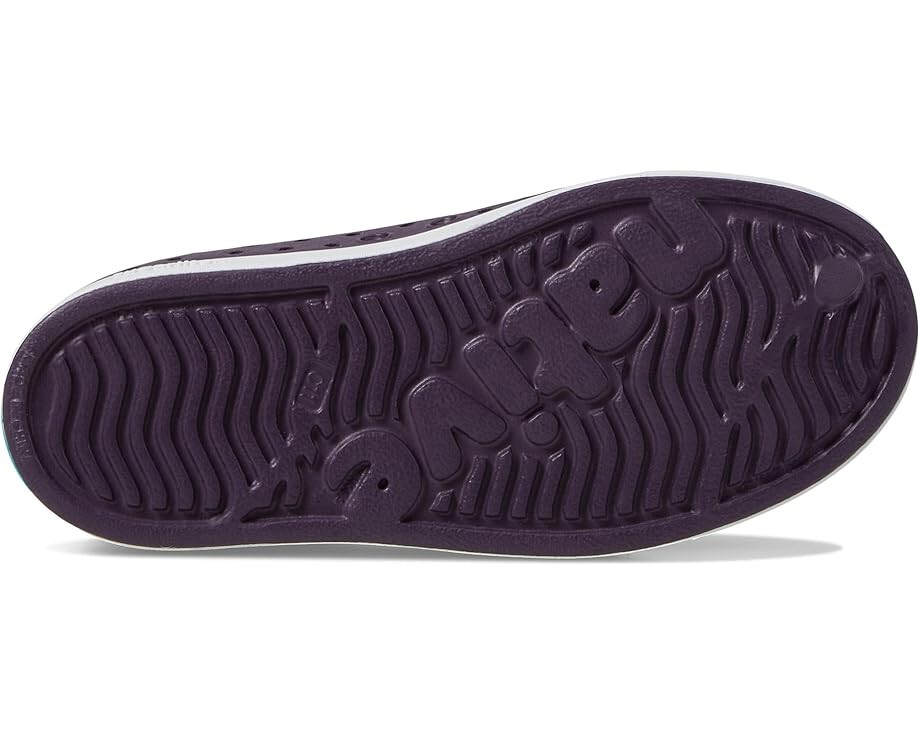 Кроссовки Native Shoes Kids Jefferson, цвет Velvet Purple/Shell White — фото 3