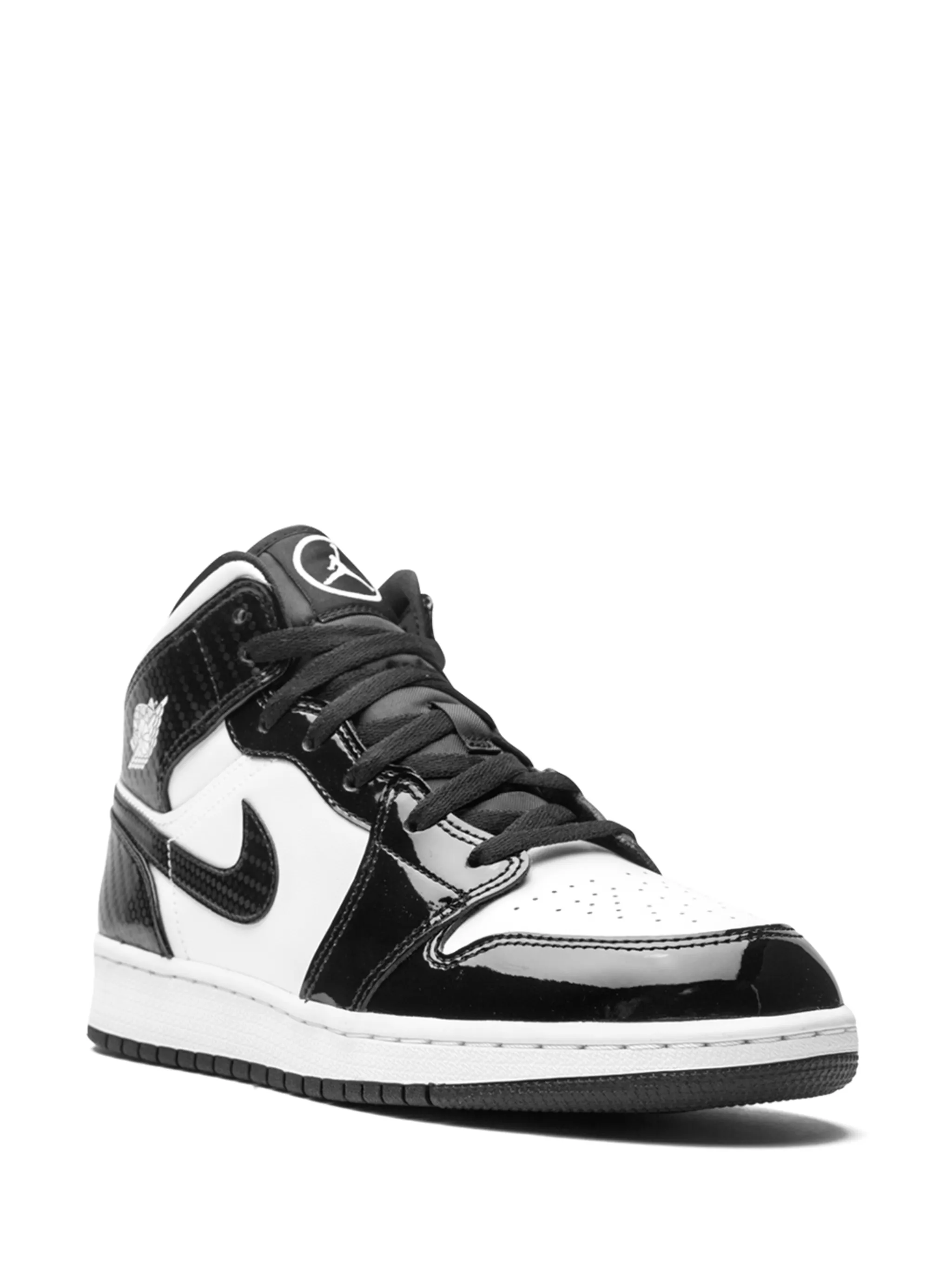 Кроссовки Air Jordan 1 Mid SE GS Jordan Kids, черный — фото 2