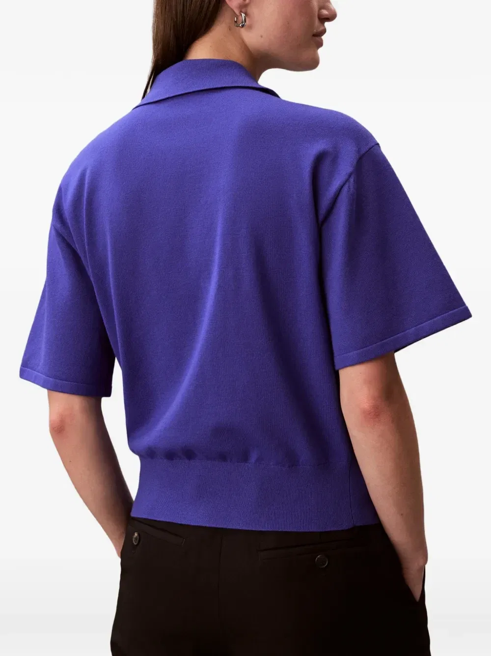 Свитер на молнии Calvin Klein, синий — фото 4