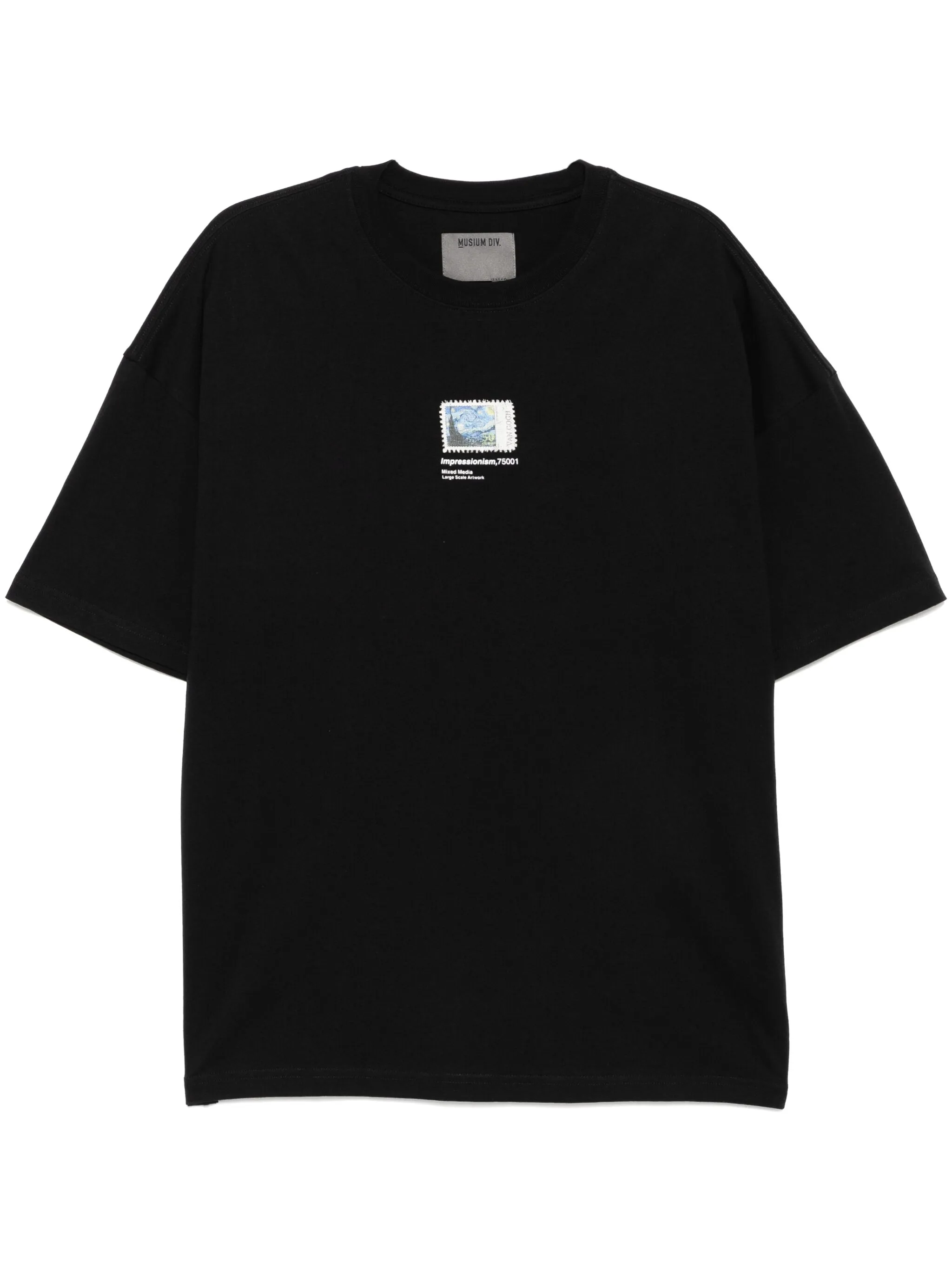

Футболка с графичным принтом Musium Div., черный