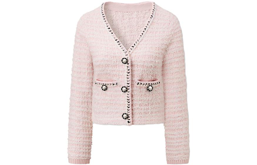 

KARL LAGERFELD / Karl Lagerfeld Jeans KARL LAGERFELD Вязаный свитер для женщин, розовый