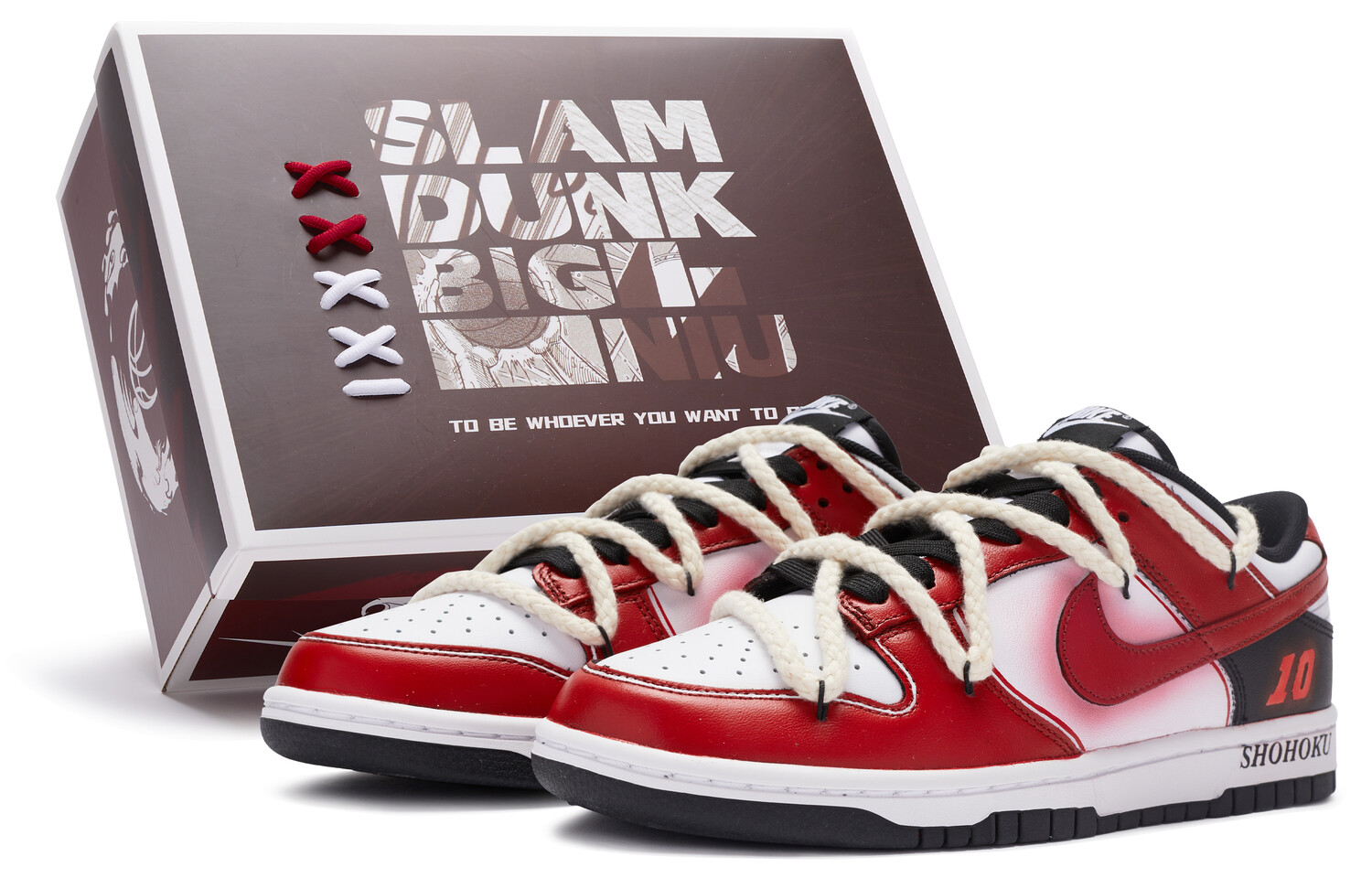 

Кроссовки Nike Dunk Skateboard Shoes Men Low-Top White Red Black