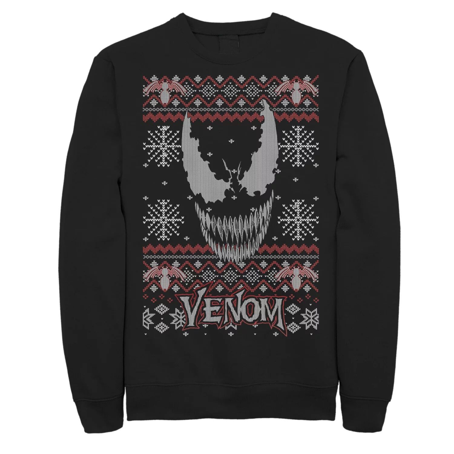 

Мужской свитшот Marvel Venom Grin Ugly Christmas Licensed Character