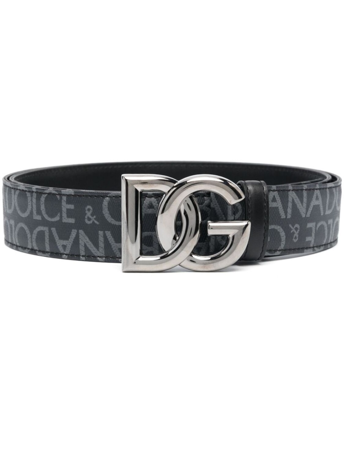

Dolce & Gabbana ремень с пряжкой-логотипом, черный