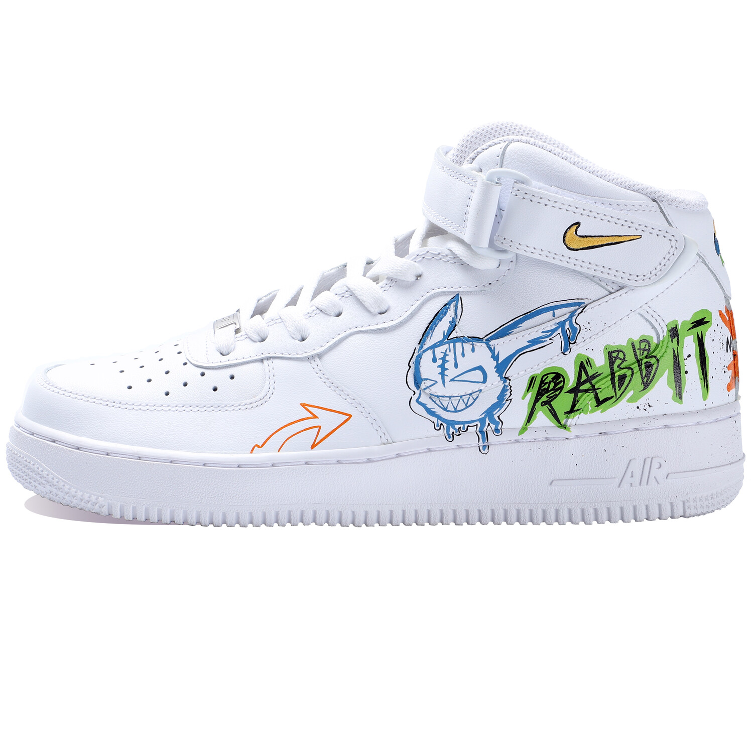 

Мужские кроссовки для скейтбординга Nike Air Force 1, White