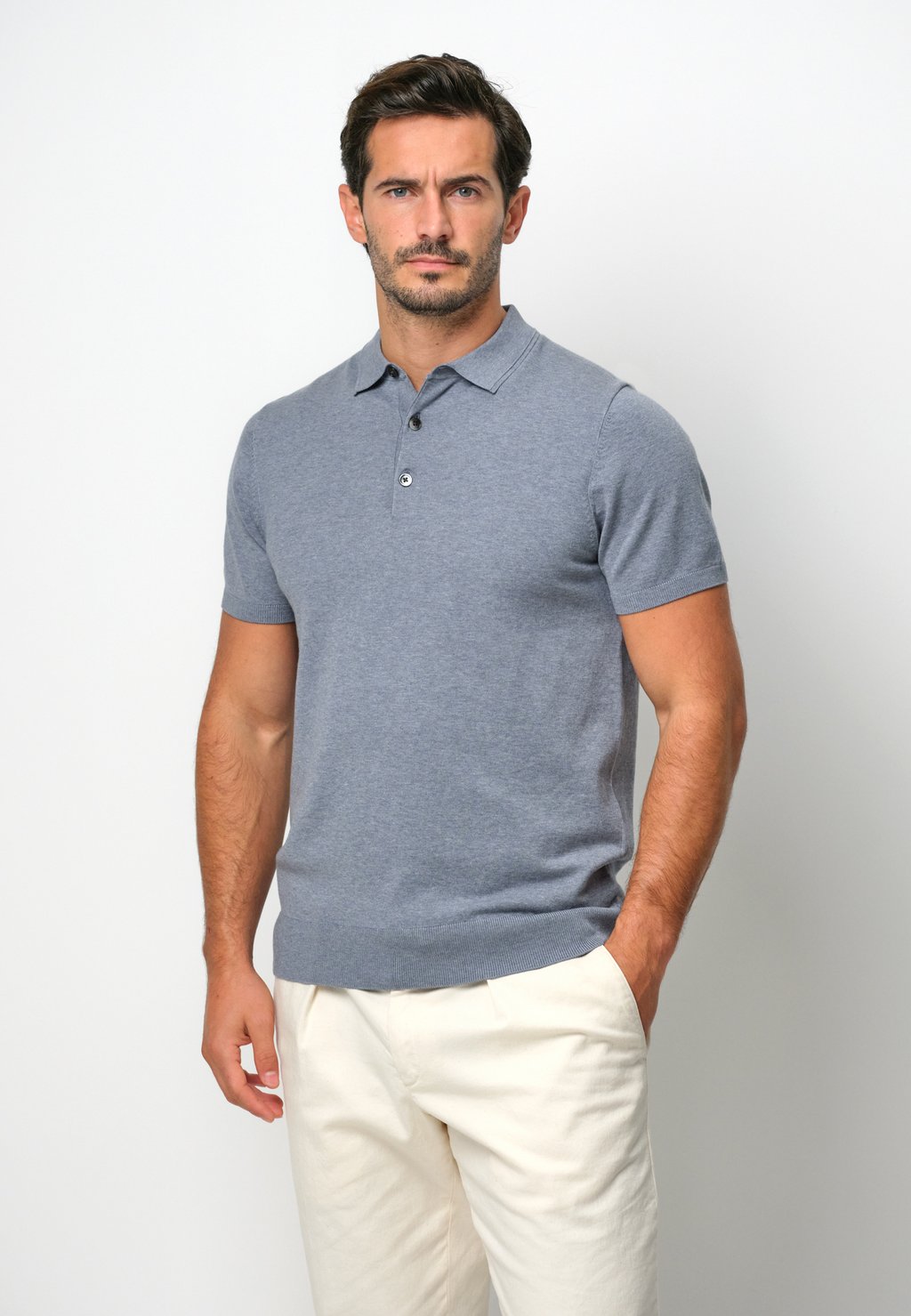 

Поло SHORT SLEEVE PROFUOMO, синий
