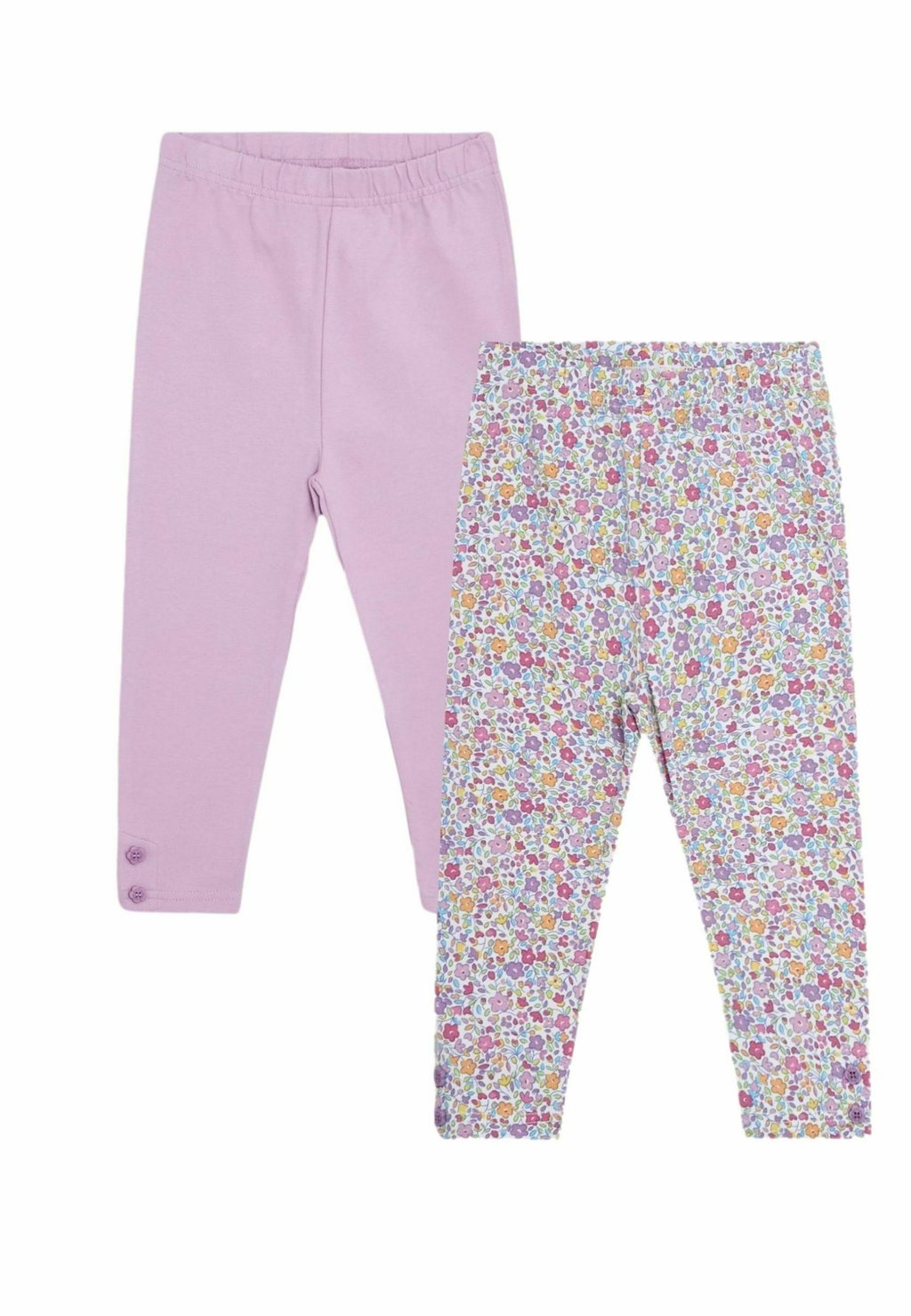 

Леггинсы 2 PACK JoJo Maman Bébé, цвет Lilac Purple Ditsy Floral