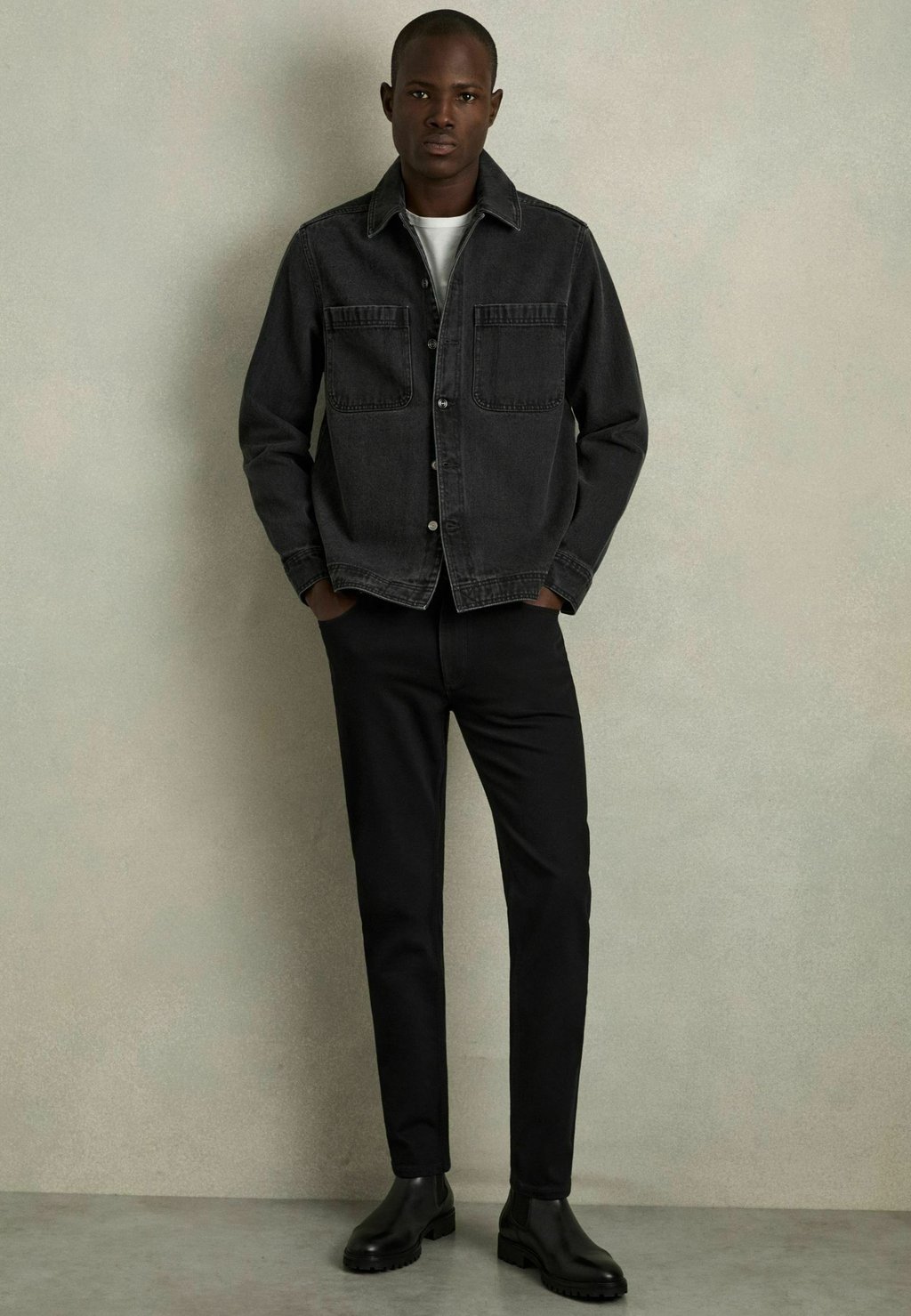 

Джинсы PICTON STRETCH Reiss, черный