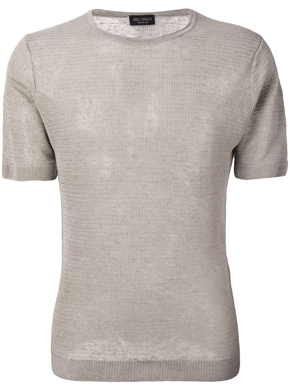 

Трикотажная футболка с круглым вырезом Dell'Oglio, зеленый