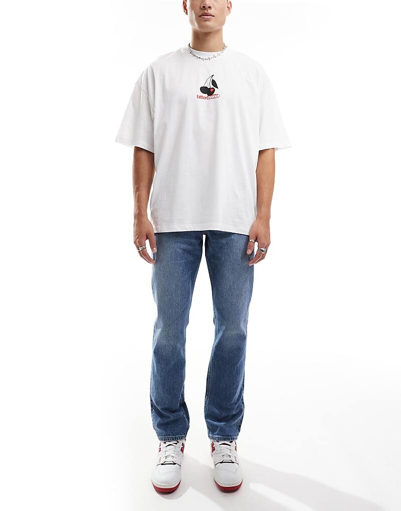 

Джинсы прямого кроя Lee Brooklyn средней винтажной расцветки