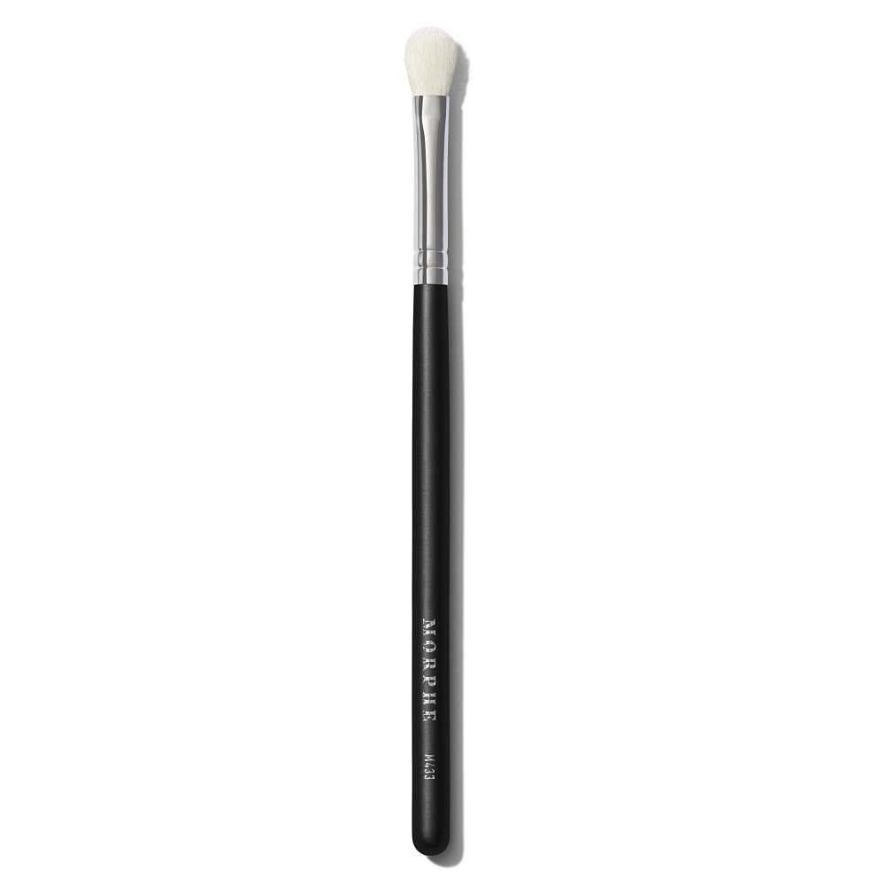 

Кисть для растушевки макияжа глаз m433 - pro firm blending fluff brush Morphe, количество 1 шт.