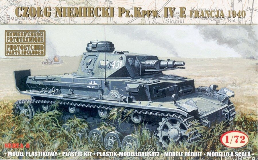

Мираж, немецкий танк Pz.Kpfw. IV Аусф. Э Mirage