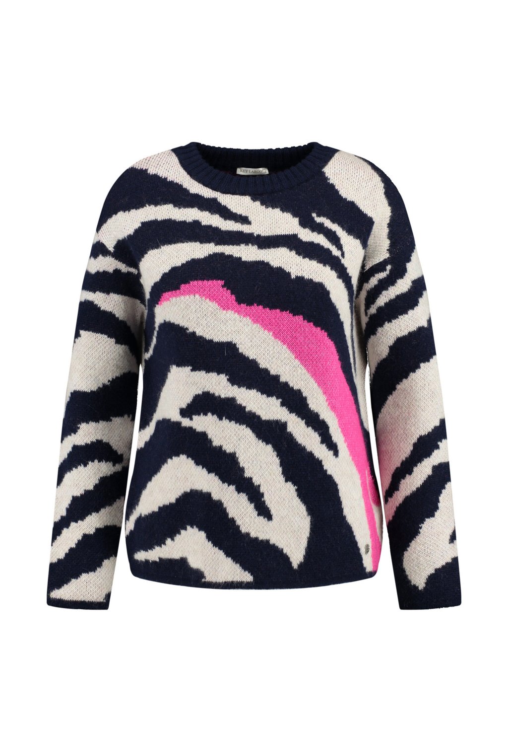 

Джемпер ZEBRA ROUND Key Largo, темно-синий