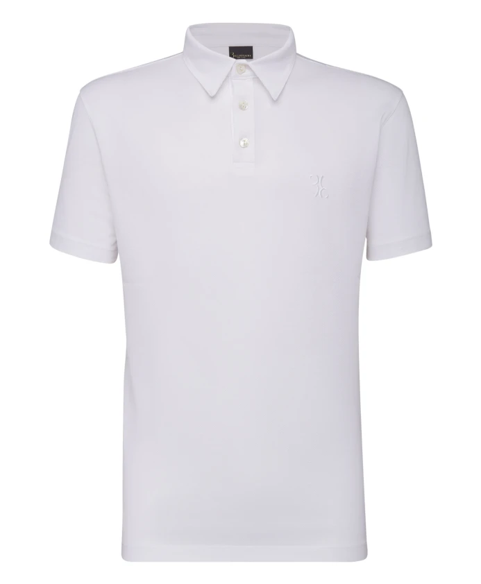 

Футболка-Поло с надписью "SS" Billionaire, белый