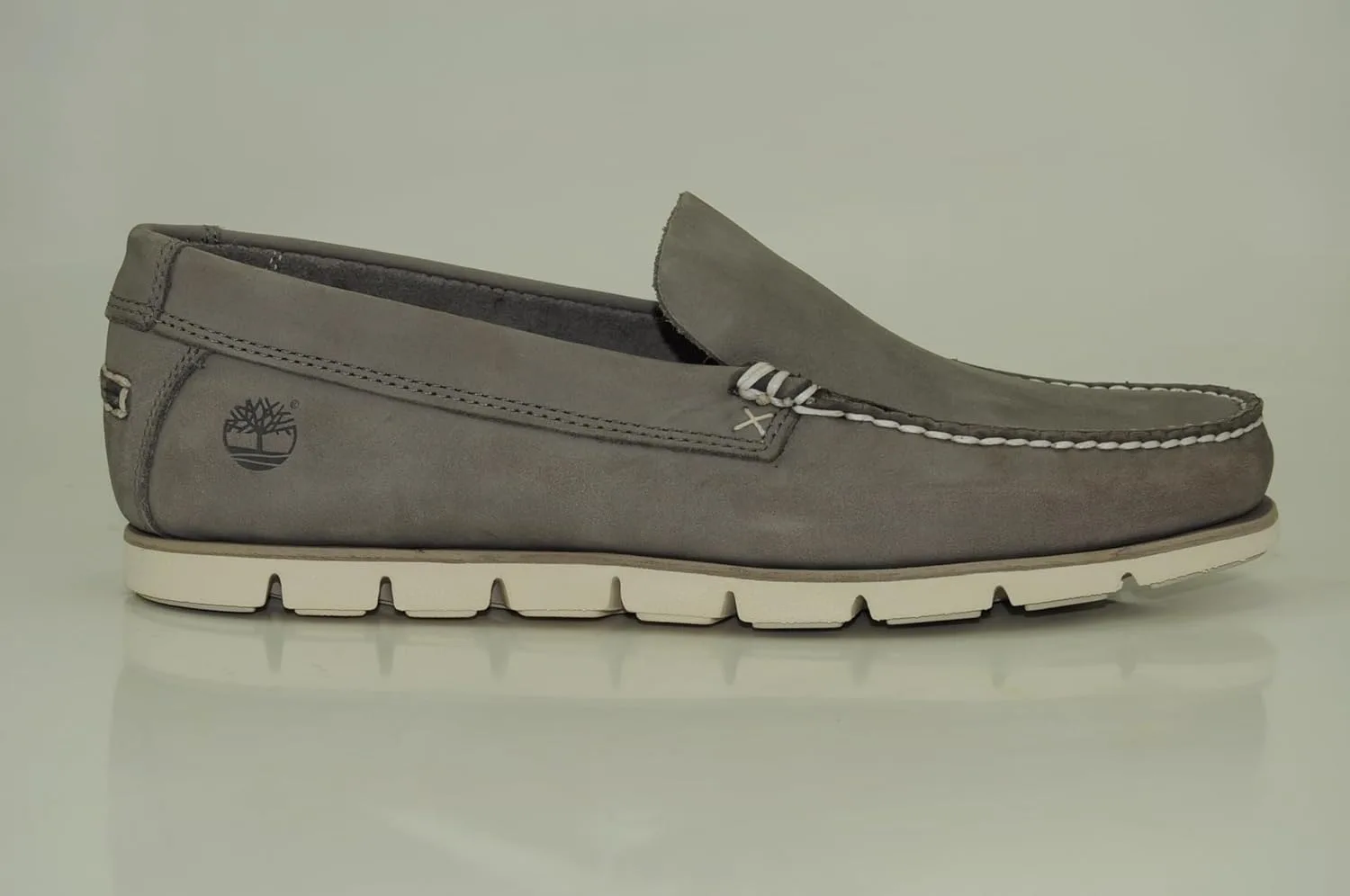 Мужские низкие лоферы Timberlands Tidelands Venetian Loafer Slippers A26R4, серый — фото 2