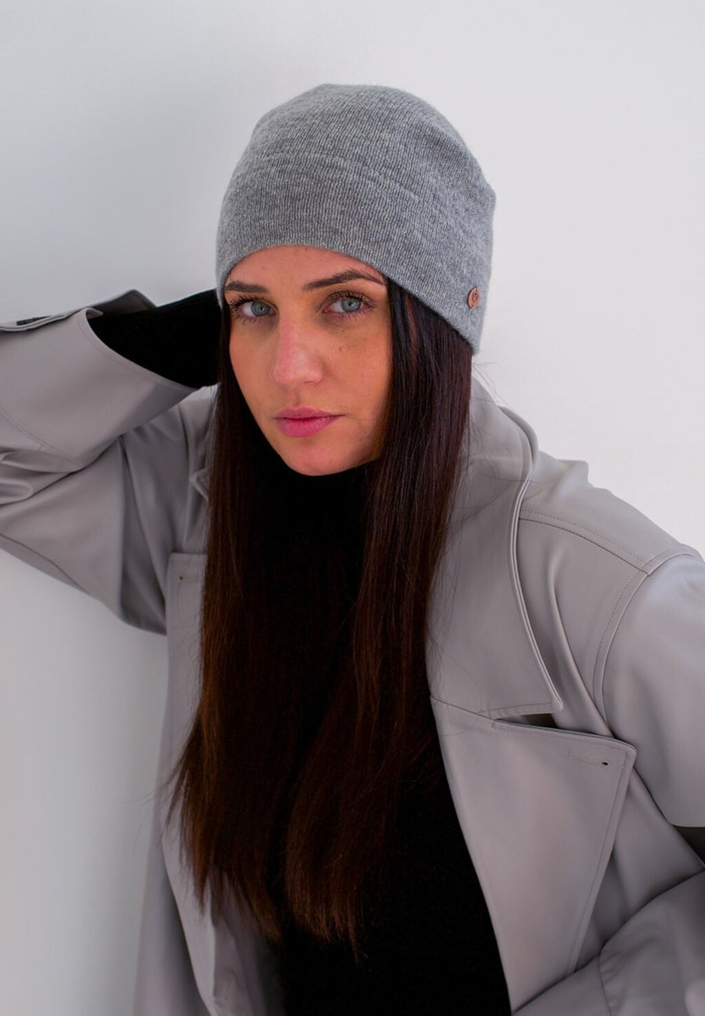 

Шапка SIGNATURE BEANIE FRAAS, цвет grey