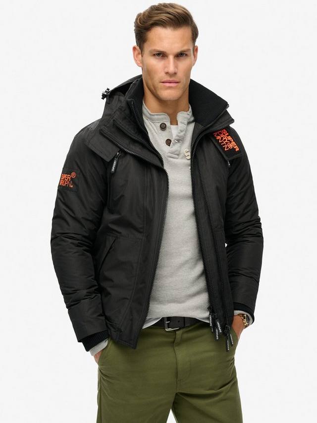 

Парка-куртка прямого кроя Superdry, Black