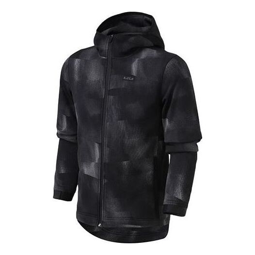 

Куртка Nike Therma LeBron camouflage hooded jacket 'Grey', серый